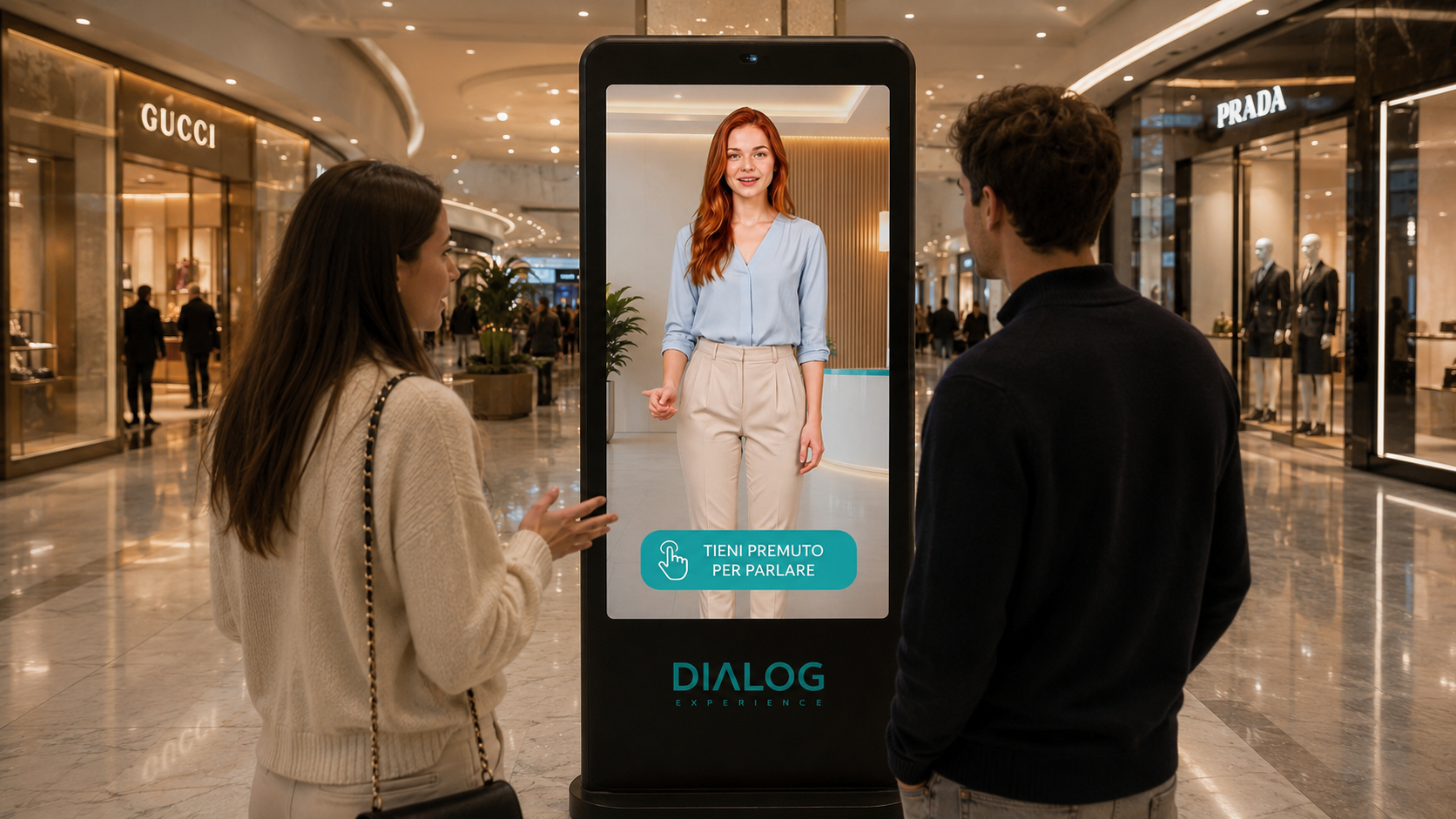 Dialog — Aurora infopoint showroom